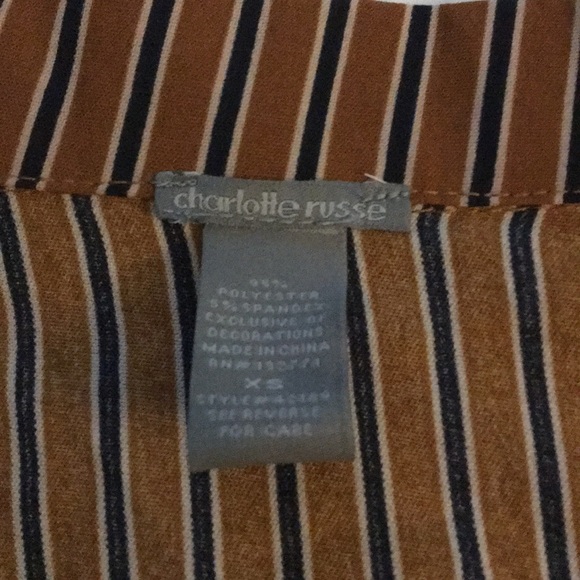 CHARLOTTE RUSSE TOP - Picture 2 of 3